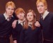 Ron, Ginny, Fred a Gerorge Weasleyovi